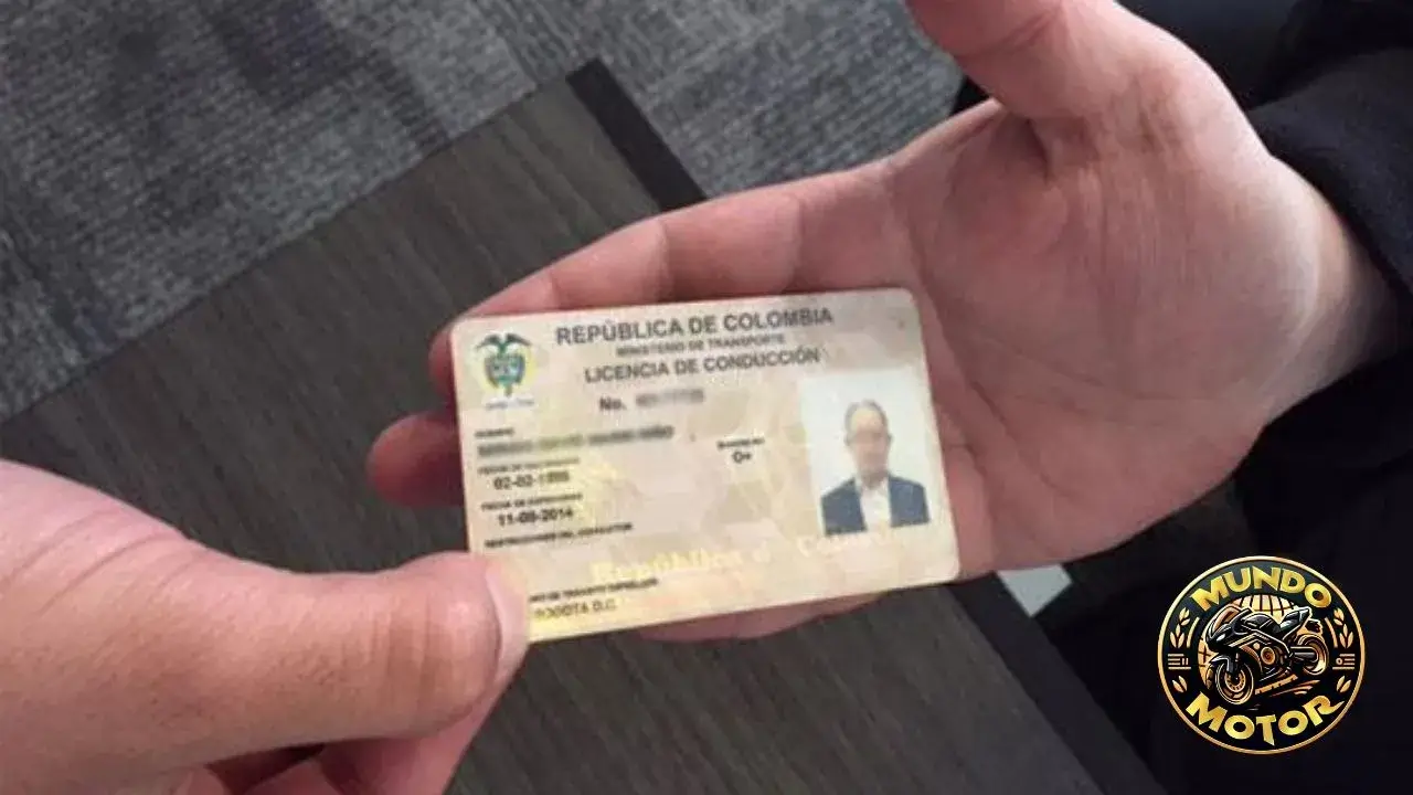 licencia de conducción en Colombia