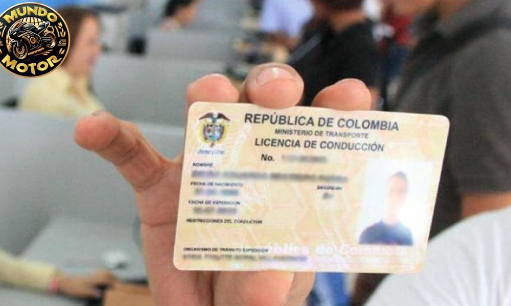 Licencia de conducción Colombia