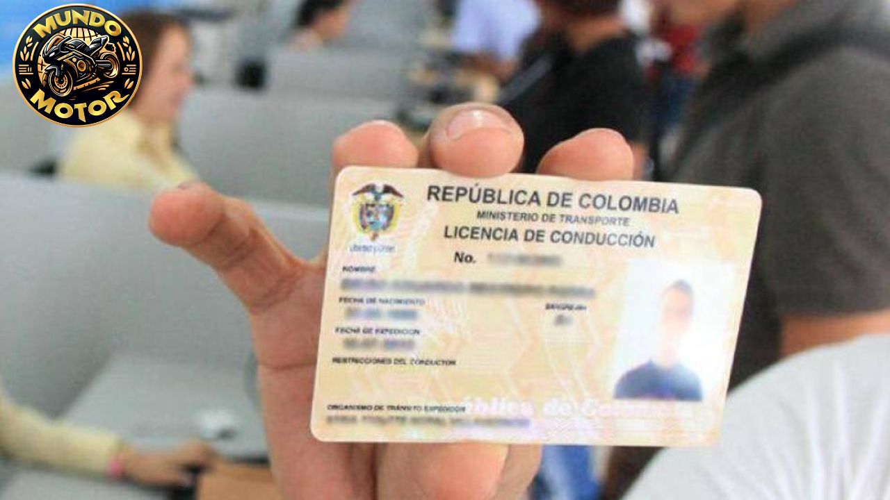 Licencia de conducción Colombia