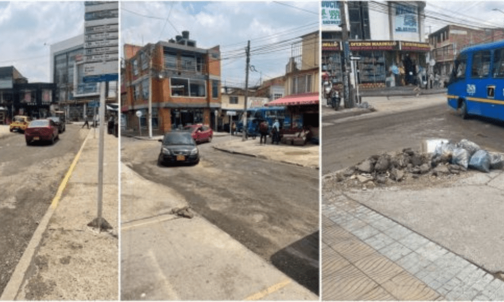 Deterioro de la malla vial Bogotá