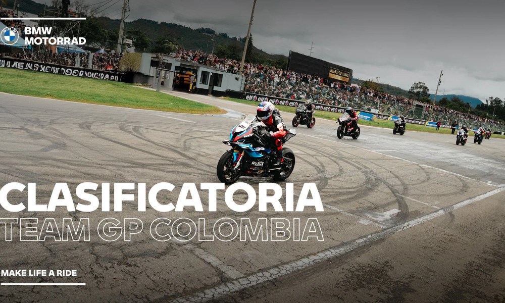 BMW Motorrad busca talentos: Inician las clasificatorias para el equipo GP Colombia