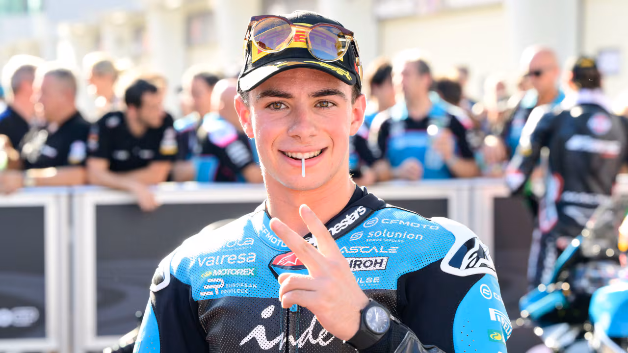 David Alonso, confirmado por Honda para MotoGP desde 2027