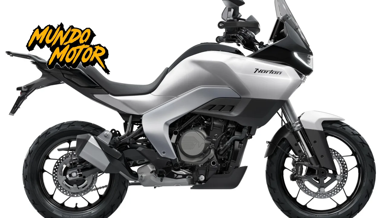 Norton Atlas con el logo de Mundo Motor, imagen destacada de la nota sobre la roadster monocilíndrica de Norton